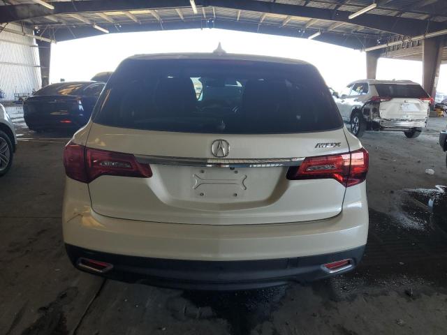 5FRYD3H48FB008503 - 2015 ACURA MDX TECHNOLOGY WHITE photo 6