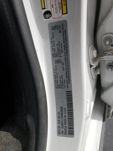 1C6SRFLT3MN639688 - 2021 RAM 1500 REBEL WHITE photo 12