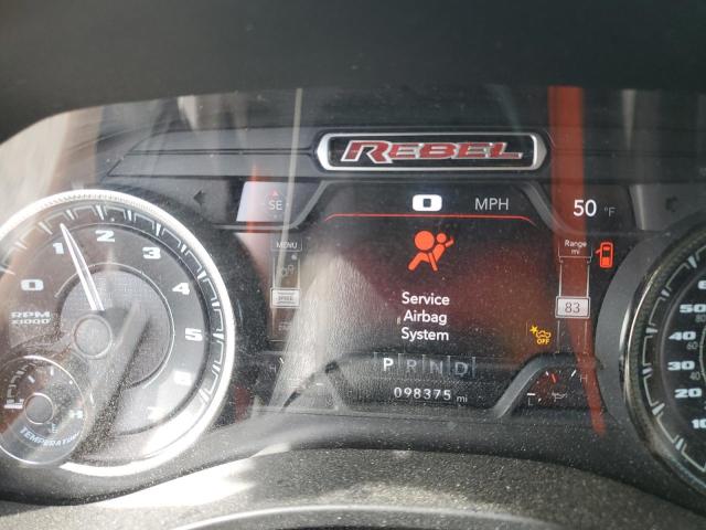 1C6SRFLT3MN639688 - 2021 RAM 1500 REBEL WHITE photo 9