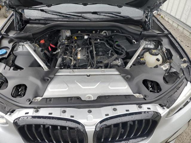 5UXTY9C06M9G98445 - 2021 BMW X3 XDRIVEM40I SILVER photo 12