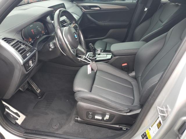 5UXTY9C06M9G98445 - 2021 BMW X3 XDRIVEM40I SILVER photo 7