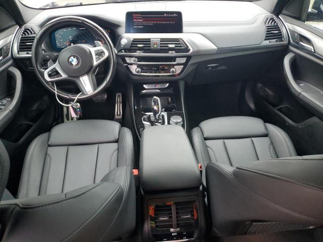 5UXTY9C06M9G98445 - 2021 BMW X3 XDRIVEM40I SILVER photo 8