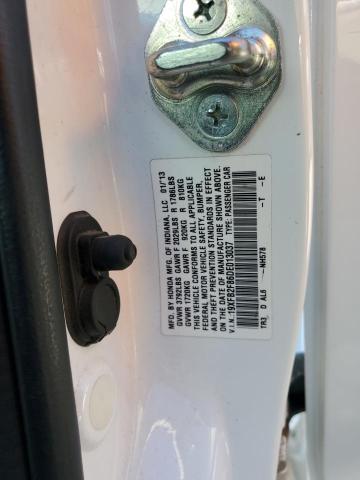 19XFB2F86DE013037 - 2013 HONDA CIVIC EX 白色 照片 13