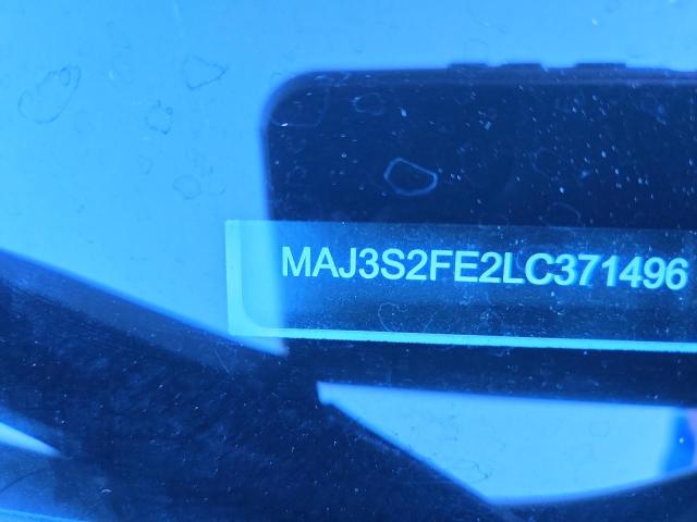 MAJ3S2FE2LC371496 - 2020 FORD ECOSPORT S WHITE photo 13