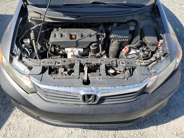 19XFB2F56CE392531 - 2012 HONDA CIVIC LX فحمي صورة 11