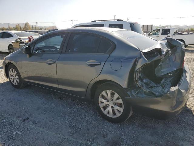 19XFB2F56CE392531 - 2012 HONDA CIVIC LX فحمي صورة 2