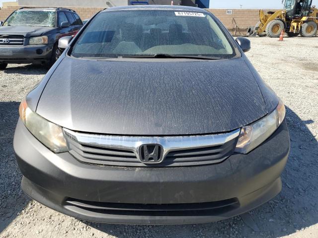 19XFB2F56CE392531 - 2012 HONDA CIVIC LX فحمي صورة 5