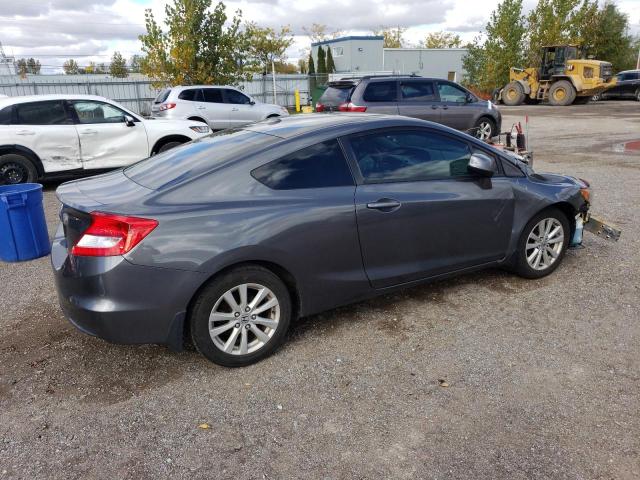 2HGFG3B95CH003433 - 2012 HONDA CIVIC EXL GRAY photo 3