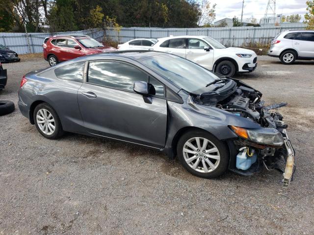 2HGFG3B95CH003433 - 2012 HONDA CIVIC EXL GRAY photo 4