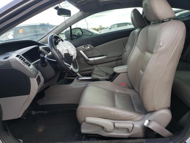 2HGFG3B95CH003433 - 2012 HONDA CIVIC EXL GRAY photo 7
