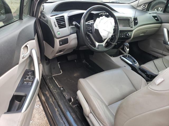 2HGFG3B95CH003433 - 2012 HONDA CIVIC EXL GRAY photo 8