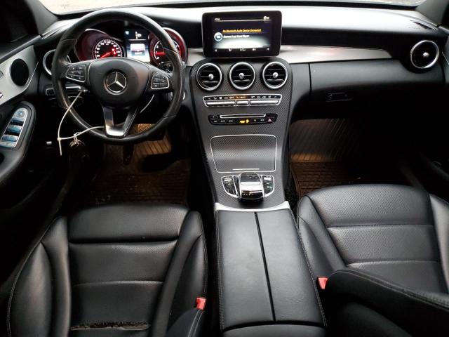 55SWF4KBXFU002314 - 2015 MERCEDES-BENZ C 300 4MATIC BLACK photo 8