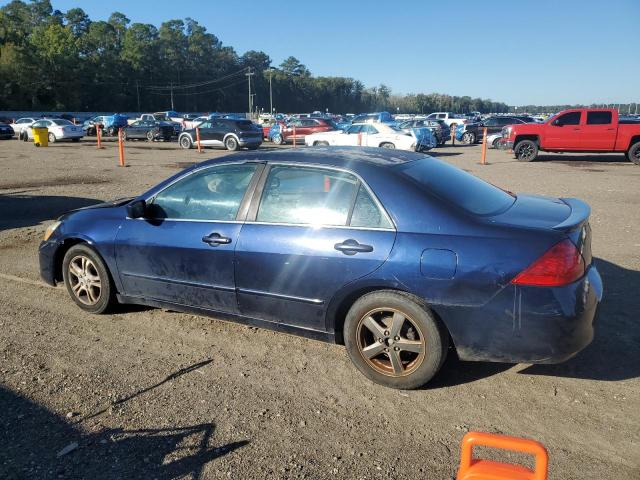 1HGCM56747A169589 - 2007 HONDA ACCORD EX BLUE photo 2