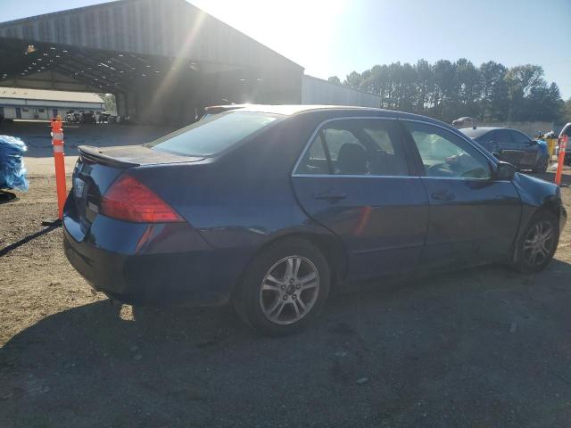 1HGCM56747A169589 - 2007 HONDA ACCORD EX BLUE photo 3