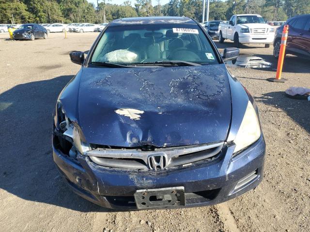 1HGCM56747A169589 - 2007 HONDA ACCORD EX BLUE photo 5