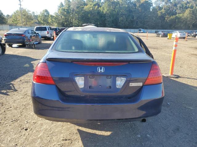 1HGCM56747A169589 - 2007 HONDA ACCORD EX BLUE photo 6