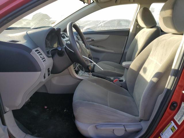 5YFBU4EE7DP203584 - 2013 TOYOTA COROLLA BASE أحمر صورة 7