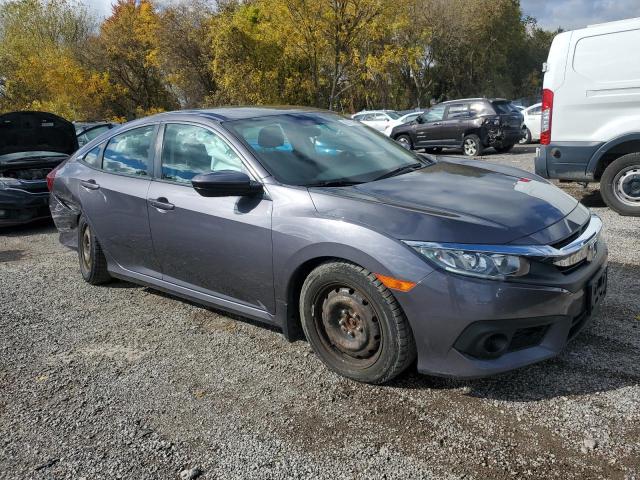 2HGFC2F67JH029034 - 2018 HONDA CIVIC LX GRAY photo 4
