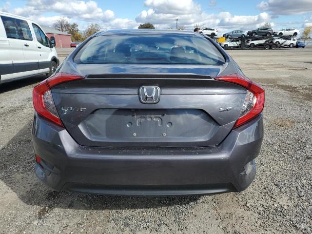 2HGFC2F67JH029034 - 2018 HONDA CIVIC LX GRAY photo 6
