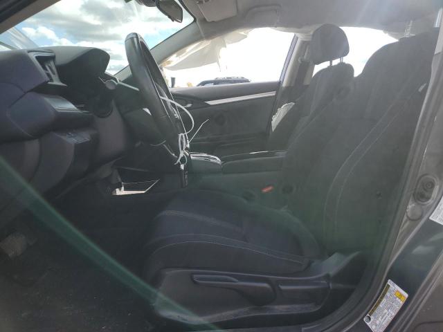 2HGFC2F67JH029034 - 2018 HONDA CIVIC LX GRAY photo 7
