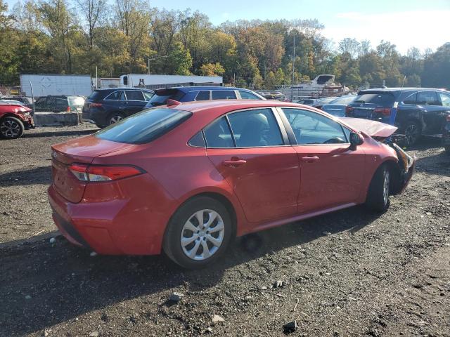 5YFEPMAE4MP251540 - 2021 TOYOTA COROLLA LE RED photo 3