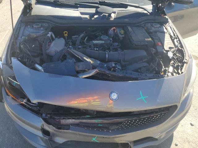 WDDSJ4GBXEN088463 - 2014 MERCEDES-BENZ CLA 250 4MATIC GRAY photo 11
