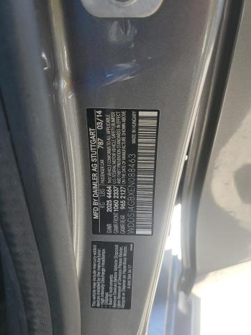 WDDSJ4GBXEN088463 - 2014 MERCEDES-BENZ CLA 250 4MATIC GRAY photo 12