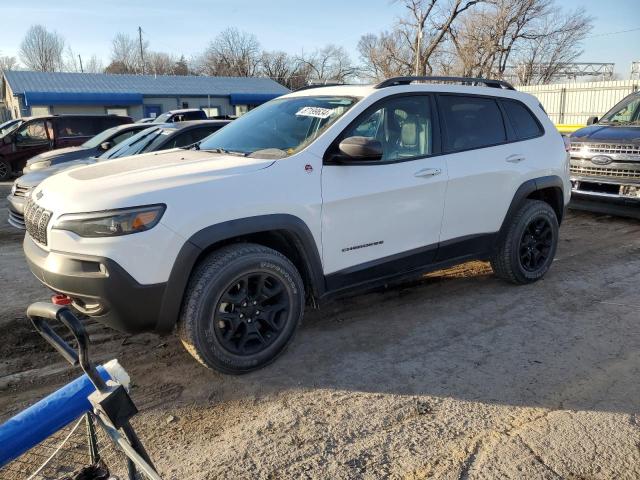1C4PJMBX4MD152231 - 2021 JEEP CHEROKEE TRAILHAWK WHITE photo 1
