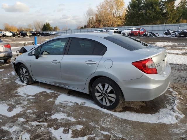 2HGFB2F42CH059885 - 2012 HONDA CIVIC LX Argent photo 2