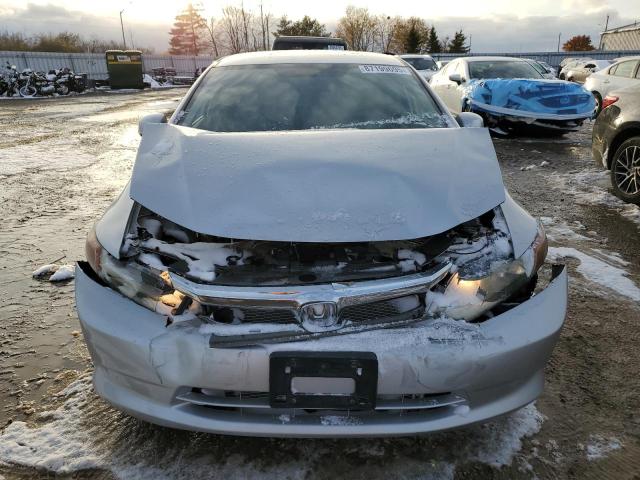 2HGFB2F42CH059885 - 2012 HONDA CIVIC LX Argent photo 5