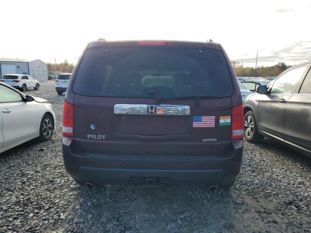 5FNYF4H4XBB013312 - 2011 HONDA PILOT EX RED photo 6