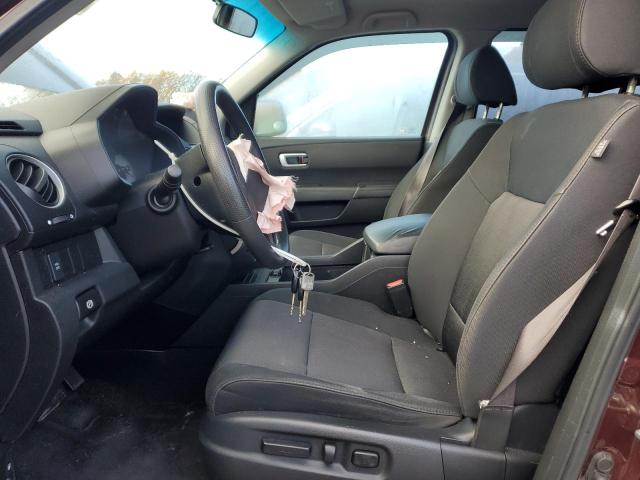 5FNYF4H4XBB013312 - 2011 HONDA PILOT EX RED photo 7