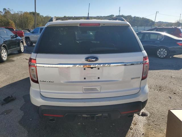 1FM5K7F99DGB83339 - 2013 FORD EXPLORER LIMITED WHITE photo 6