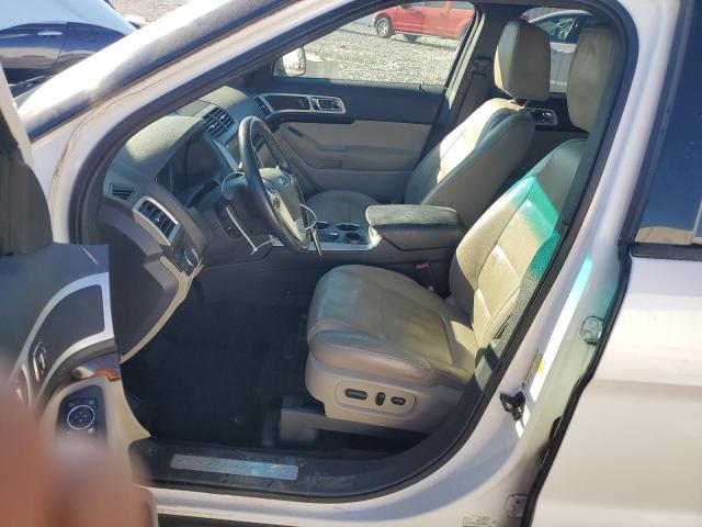 1FM5K7F99DGB83339 - 2013 FORD EXPLORER LIMITED WHITE photo 7