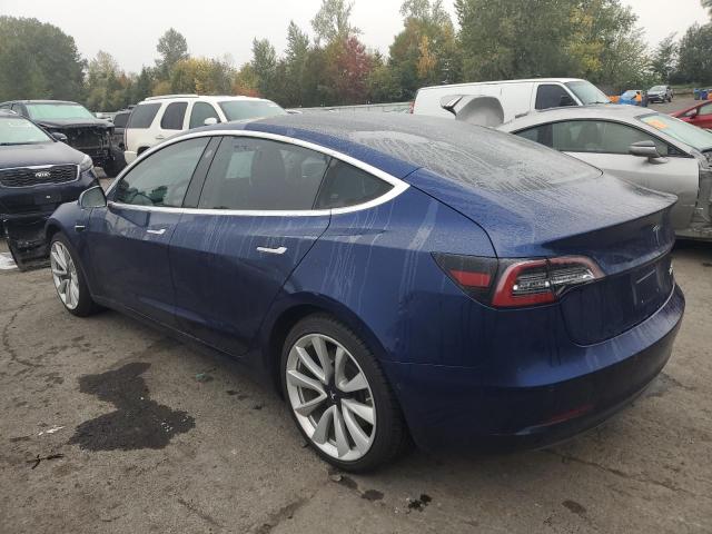 5YJ3E1EBXJF063608 - 2018 TESLA MODEL 3 أزرق صورة 2
