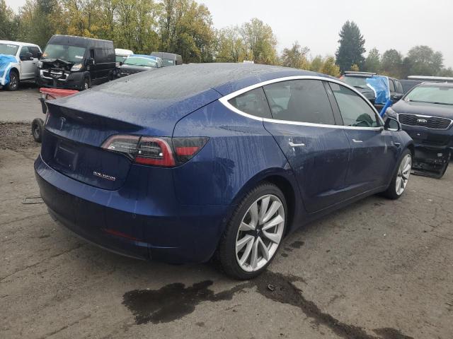 5YJ3E1EBXJF063608 - 2018 TESLA MODEL 3 أزرق صورة 3