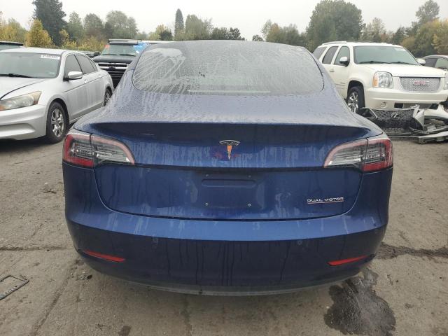 5YJ3E1EBXJF063608 - 2018 TESLA MODEL 3 أزرق صورة 6