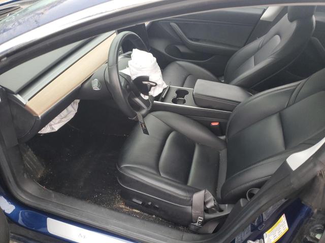 5YJ3E1EBXJF063608 - 2018 TESLA MODEL 3 أزرق صورة 7