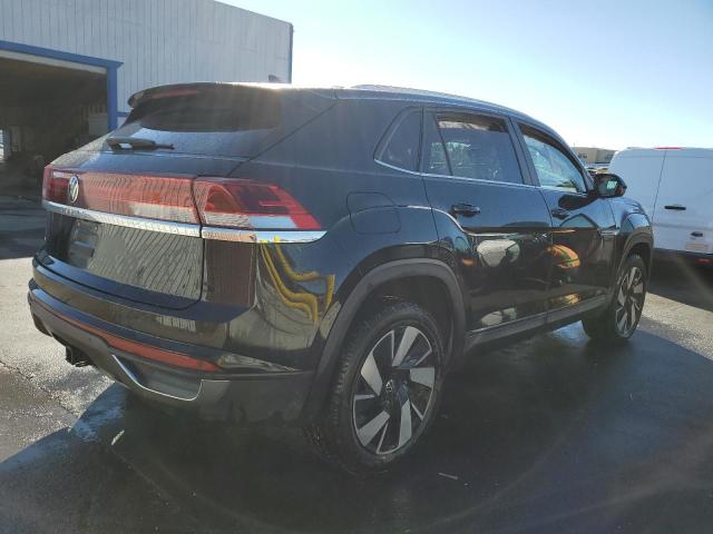 1V2WE2CA9RC239018 - 2024 VOLKSWAGEN ATLAS CROS SE Чорний фото 3