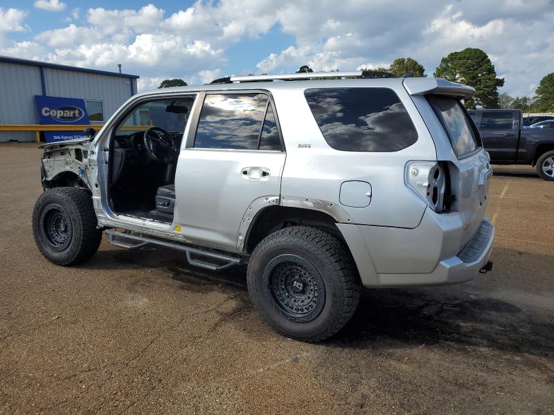JTEZU5JR1J5191272 - 2018 TOYOTA 4RUNNER SR5 Күміс фото 2