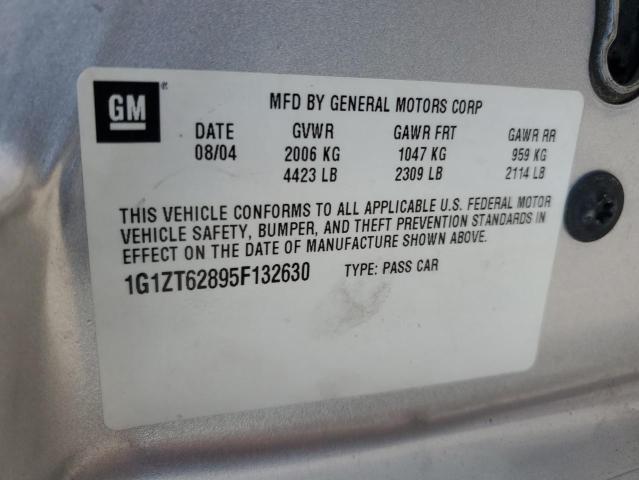 1G1ZT62895F132630 - 2005 CHEVROLET MALIBU MAXX LS 银色 照片 12