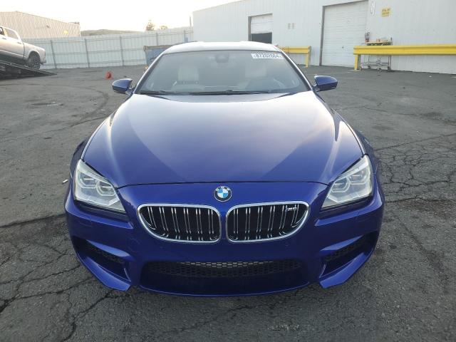 WBS6C9C5XEDV73722 - 2014 BMW M6 GRAN COUPE BLUE photo 5
