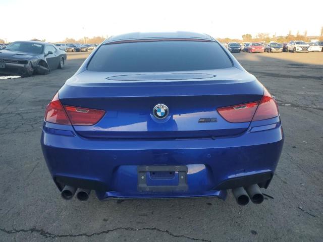 WBS6C9C5XEDV73722 - 2014 BMW M6 GRAN COUPE BLUE photo 6