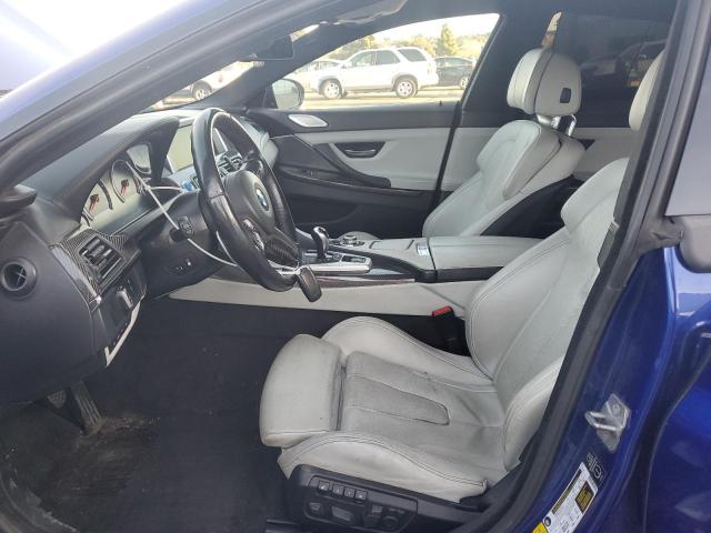 WBS6C9C5XEDV73722 - 2014 BMW M6 GRAN COUPE BLUE photo 7