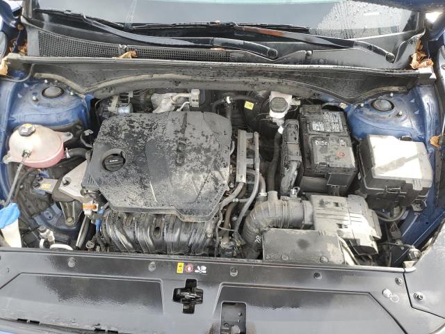 5NMS64AJ8MH321442 - 2021 HYUNDAI SANTA FE SEL BLUE photo 12