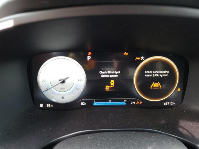 5NMS64AJ8MH321442 - 2021 HYUNDAI SANTA FE SEL BLUE photo 9