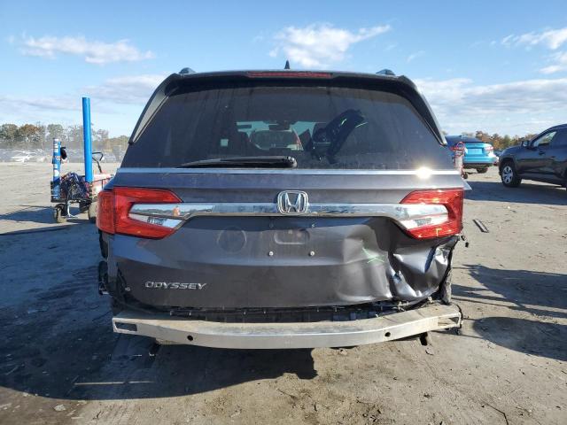 5FNRL6H78KB134486 - 2019 HONDA ODYSSEY EXL GRAY photo 6