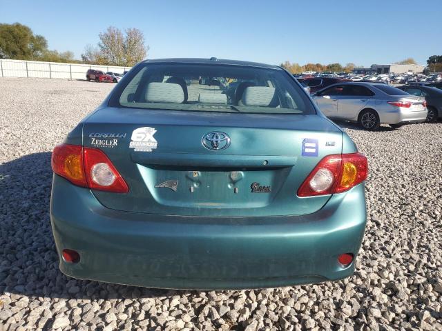 1NXBU4EE9AZ317659 - 2010 TOYOTA COROLLA BASE GREEN photo 6