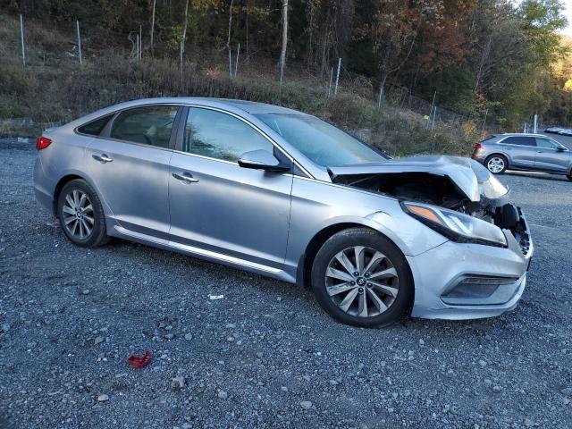 5NPE34AF1GH431807 - 2016 HYUNDAI SONATA SPORT GRAY photo 4