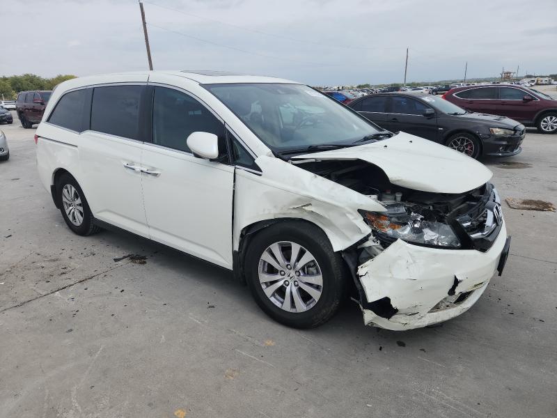 5FNRL5H65HB022724 - 2017 HONDA ODYSSEY EXL WHITE photo 4